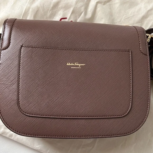 Salvatore Ferragamo Greta Leather Handbag